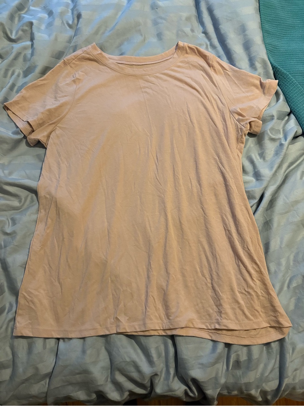 Torrid size 1 classic fit blush pink tshirt soft cozy shirt top
